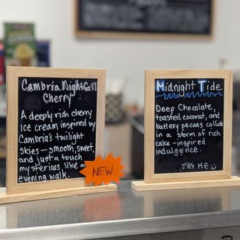 Churn & Burn - Menu - Coffee & Tea Near Me - Cambria, California Churn & Burn - Menu - Coffee & Tea Near Me - Cambria, California
