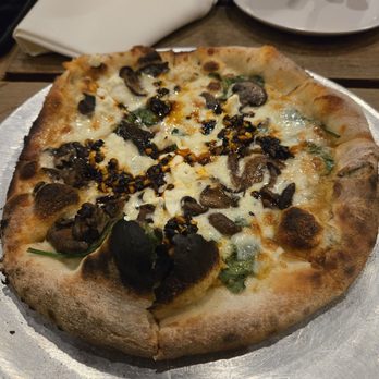 The Leaning Pear - Uncle's Art: mushroom, chilli oil. - Sandwiches Near Me - Wimberley, Texas