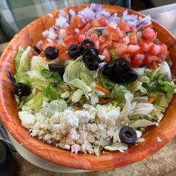 Paradise Grille - Mediterranean Salad (large)