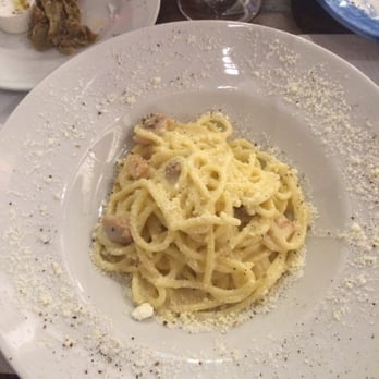 Roscioli - Spaghetti alla carbonara. - Salumerie Near Me - Rome, RM Roscioli - Spaghetti alla carbonara. - Salumerie Near Me - Rome, RM