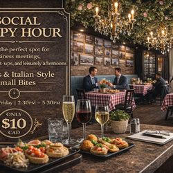 Lumina Bistro - Our happy hour during weekdays, welcome!