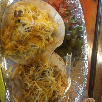 Tacolicious - Chorizo and sausage tacos! The perfect breakfast - Mexican Near Me - Dallas, Texas