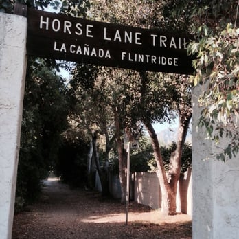 Horse Lane Trail - Entrance by St. Bede's - Hiking Near Me - La Cañada Flintridge, California Horse Lane Trail - Entrance by St. Bede's - Hiking Near Me - La Cañada Flintridge, California