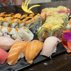 Volcanic Sushi + Sake - Sushi/Sashimi Combo with Mori B