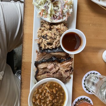 Maple River Pub - Brisket and pulled pork combo - Pubs Near Me - Brutus, Michigan Maple River Pub - Brisket and pulled pork combo - Pubs Near Me - Brutus, Michigan