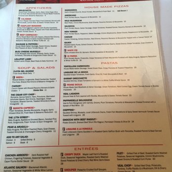 Bernini - Dinner Menu - Italian Near Me - Tampa, Florida Bernini - Dinner Menu - Italian Near Me - Tampa, Florida