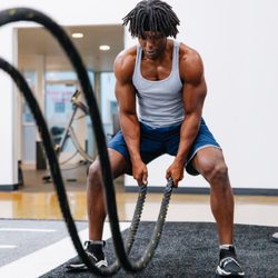 Battle Ropes Training- one on one personal training