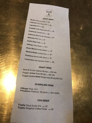 Menu photo 6 Transfer Co. Food Hall Raleigh, NC