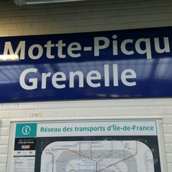 Métro la Motte-Picquet-Grenelle - La Motte-Picquet Grenelle station