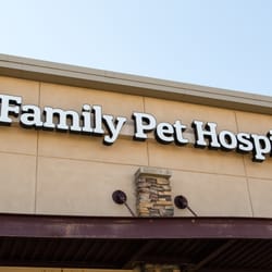 Family Pet Hospital - Front office sign