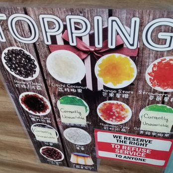 New Rice Bowl Express - Toppings for the bubble teas - Chinese Near Me - Carmichael, California