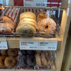 Tim Horton's - Didn't realize they had Pretzel Bagels! Everything bagel was yummy!