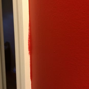 Diligent Paint Company - Bathroom wall connecting to trim - Painters Near Me Diligent Paint Company - Bathroom wall connecting to trim - Painters Near Me