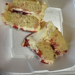 Selah Restaurant - Coconut raspberry cake