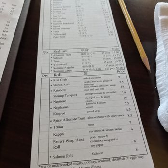 Shiro's - Sushi Bars Near Me - Seattle, Washington