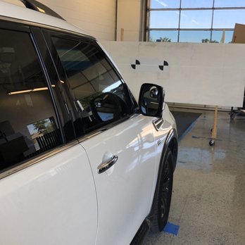 Auto Glass Express - Windshield recalibration for the forward facing camera. Which is for vehicle that are equipped with lane departure warning systems ADAS - Auto Glass Services Near Me - Glendale, Arizona