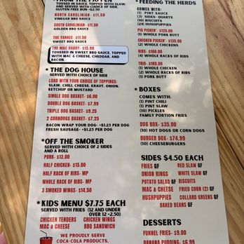 Old South Bar-B-Q-Co - Menu - Barbeque Near Me - North Myrtle Beach, South Carolina Old South Bar-B-Q-Co - Menu - Barbeque Near Me - North Myrtle Beach, South Carolina