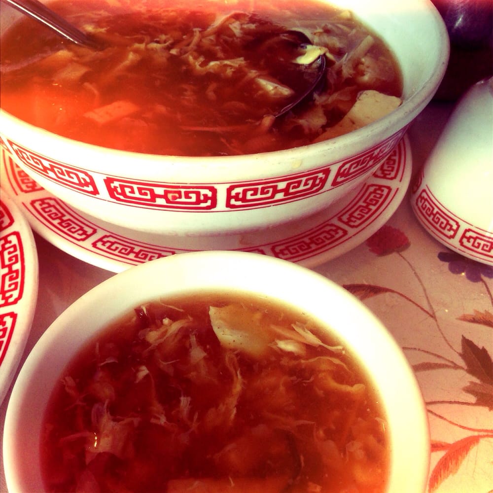 Order Hot & Sour Soup food online from Little Shin Shin  store, Oakland on bringmethat.com