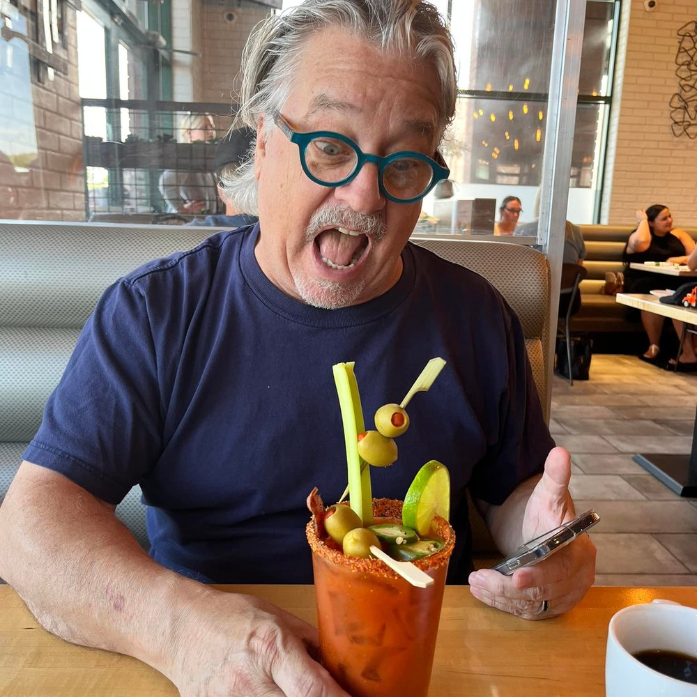 Sunshine Breakfast Bar - Sunshine Bloody Mary (w/blue-cheese olives switched for pimento olives) - Breakfast & Brunch Near Me - Phoenix, Arizona Sunshine Breakfast Bar - Sunshine Bloody Mary (w/blue-cheese olives switched for pimento olives) - Breakfast & Brunch Near Me - Phoenix, Arizona