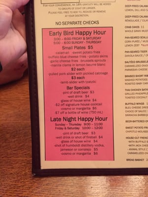 Menu photo 7 Plaza Grill Arcata, CA