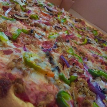 Zuko Pizza Pasta - The works minus black olives. - Italian Near Me - Rowlett, Texas Zuko Pizza Pasta - The works minus black olives. - Italian Near Me - Rowlett, Texas
