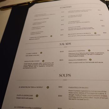 Cenacolo - Menu - Italian Near Me - Cancún, ROO Cenacolo - Menu - Italian Near Me - Cancún, ROO