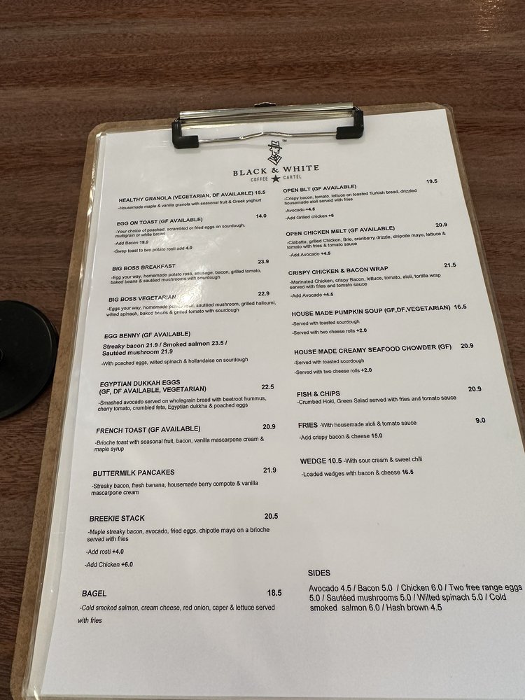 BLACK & WHITE CAFE Tennyson St, Rolleston, Canterbury, New Zealand