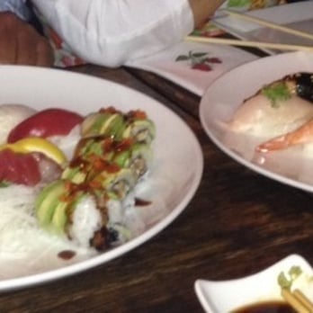Toro Sushi - Left: sushi and sashimi combination. Right: omakase/chef's choice. - Sushi Bars Near Me - Montclair, New Jersey