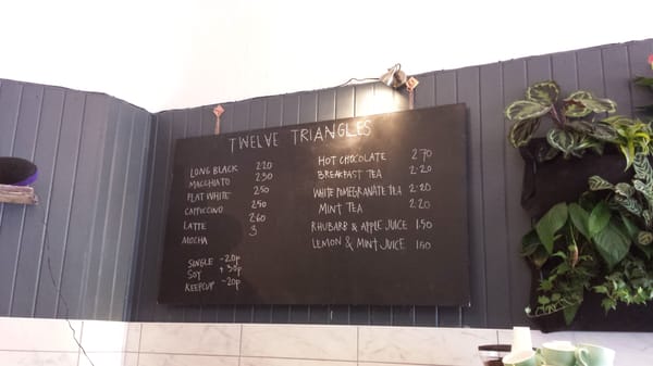 Twelve Triangles by null