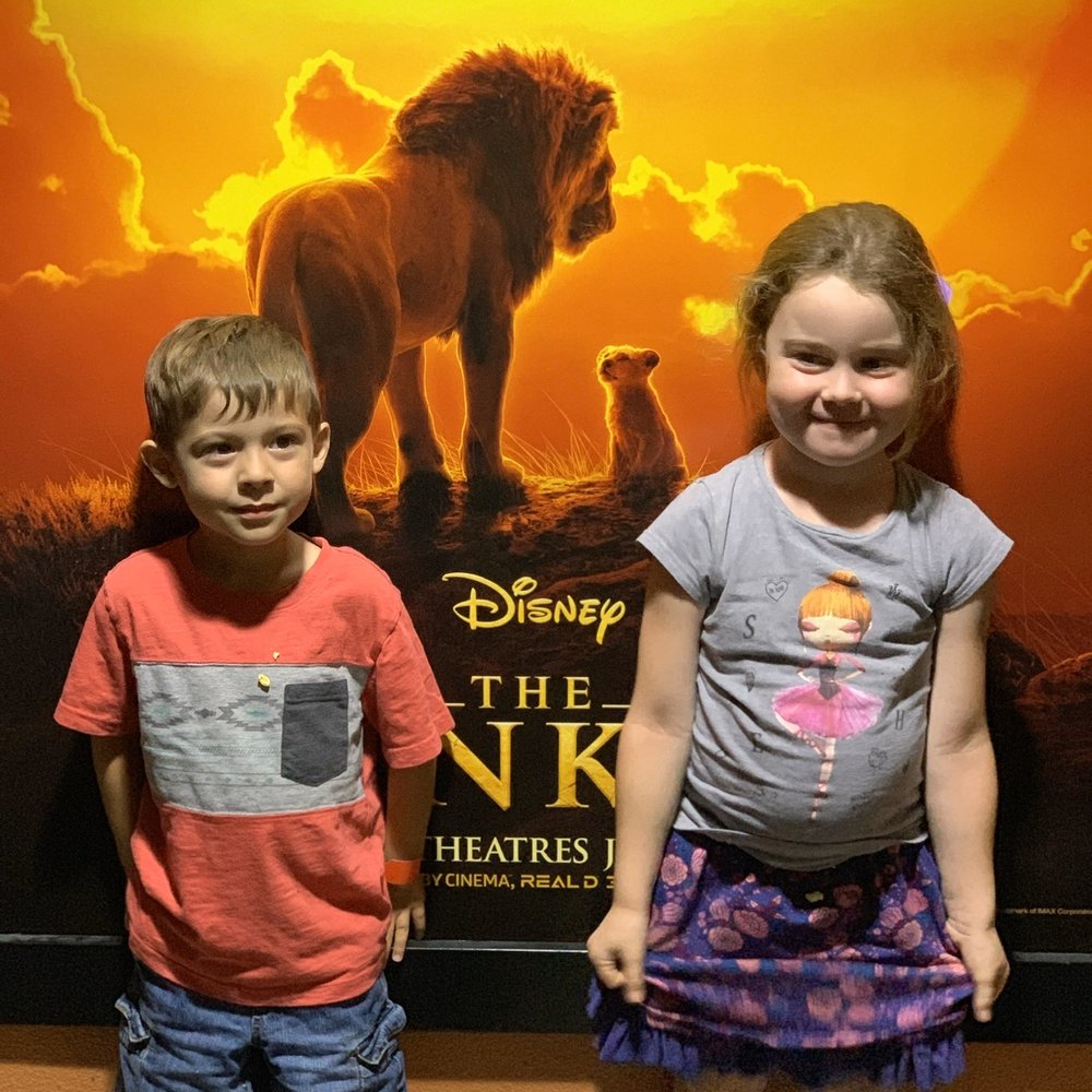 Kids night at the Movies watching "the lion King" Kids night at the Movies watching "the lion King"