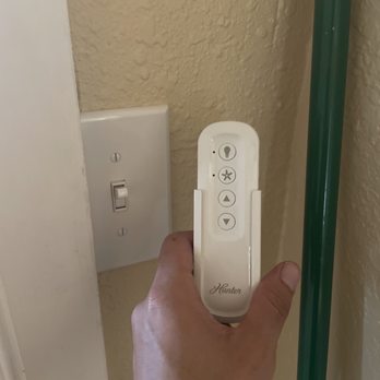 Primo Electric - After; simple switch, with a remote. Works great! - Electricians Near Me - Montebello, California Primo Electric - After; simple switch, with a remote. Works great! - Electricians Near Me - Montebello, California