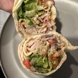 Build Your Own Pita with turkey Build Your Own Pita with turkey