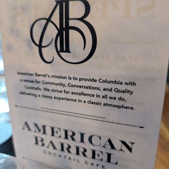 American Barrel - Cocktail Bars Near Me - Columbia, Tennessee