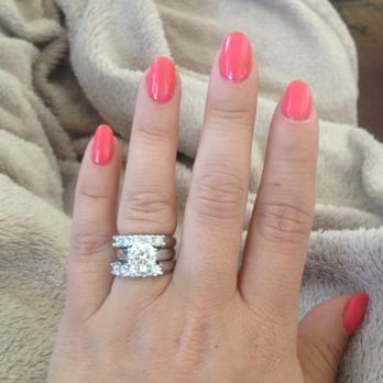 Baxter's Fine Jewelry - These are the rings brought to baxters- all diamonds used/reset into the one new engagement band. - Jewelry Near Me - Warwick, Rhode Island