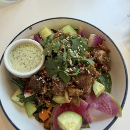 Harissa Chicken Lentil Bowl Harissa Chicken Lentil Bowl