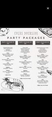 Menu photo 2 Coles Dockside Restaurant Staten Island, NY