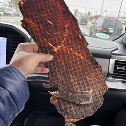 Castillo Meat Market - Carne seca so good!!