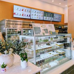 Inside counter.