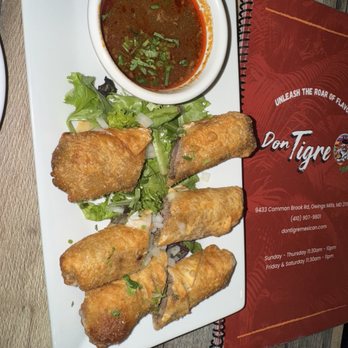 Don Tigre Mexican - Birria egg rolls - Mexican Near Me - Owings Mills, Maryland Don Tigre Mexican - Birria egg rolls - Mexican Near Me - Owings Mills, Maryland