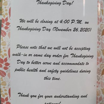 Ocean Plus Fish Market - Thanksgiving 2020 pre-order notice posted by the cashier inside - Seafood Markets Near Me - Rosemead, California Ocean Plus Fish Market - Thanksgiving 2020 pre-order notice posted by the cashier inside - Seafood Markets Near Me - Rosemead, California