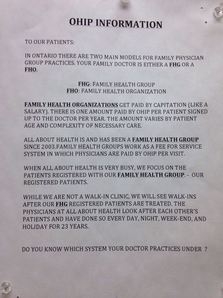 ALL ABOUT HEALTH MEDICAL CLINIC Updated September 2024 1070 Major