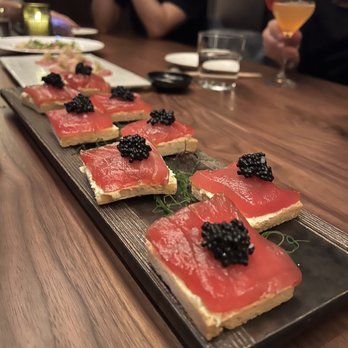 WAKUDA - Sashimi toast (tuna) - Japanese Near Me - Las Vegas, Nevada WAKUDA - Sashimi toast (tuna) - Japanese Near Me - Las Vegas, Nevada