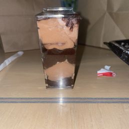 Sacher Torte Parfait but I was supposed to get the slice Sacher Torte Parfait but I was supposed to get the slice