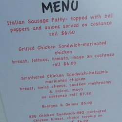 The Oarhouse Eatery - Menu 2/4 (from 6/8/18)