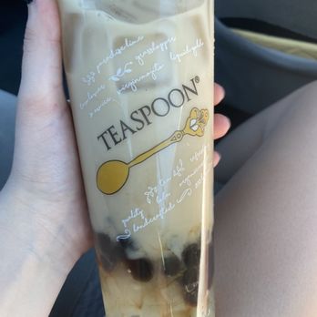 Teaspoon - Roasted oolong with aloe and honey boba - Bubble Tea Near Me - Redwood City, California Teaspoon - Roasted oolong with aloe and honey boba - Bubble Tea Near Me - Redwood City, California