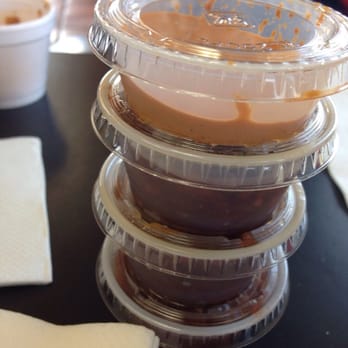 Ham 'n Scram - Salsa.. It's okay! I prefer chipotle ranch & banana sauce! - Breakfast & Brunch Near Me - Westminster, California