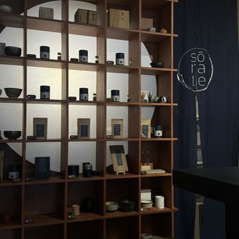 Sorate - Interior with teas on display - Tea Rooms Near Me - New York, New York
