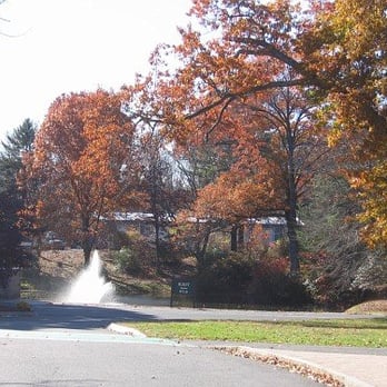 Look Memorial Park - The fountain near the entrance of the park - Playgrounds Near Me - Northampton, Massachusetts