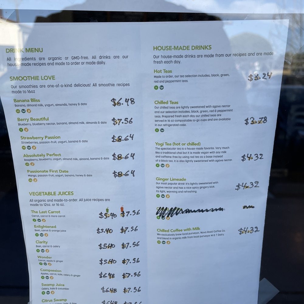 Cafe del Soul - Menu - Vegetarian Near Me - Mill Valley, California