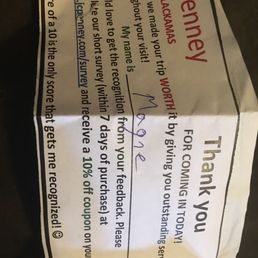 And he even gave us a coupon!!!! And he even gave us a coupon!!!!